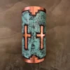 Intricate Mesa Cross Copper Wall Sconce