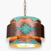 Southwest Mesa-Pueblo Pendant Light