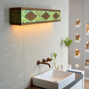 Alternative view of Navajo Desert Bath Vanity Light