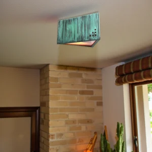 Alternative view of Modern Triangular Ceiling Light