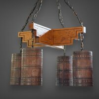 Custom Southwest Gaucho Chandelier