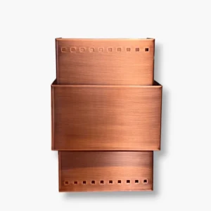 SW Light Bronze Rectangular Wall Sconce